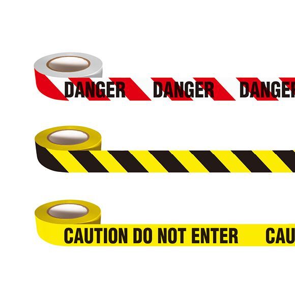 Barricade Tape (Available In a Range of Colours, Messages & Sizes ...