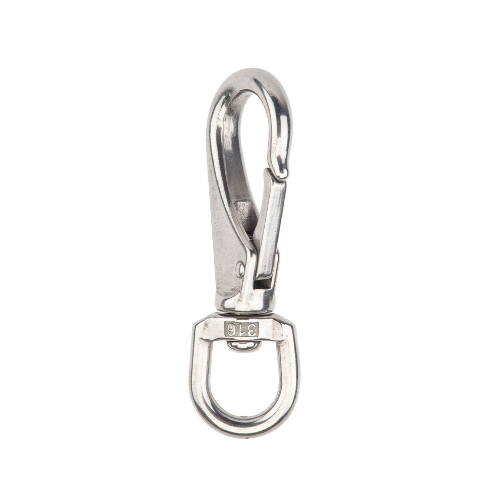 Stainless Steel Swivel Eye Snap Hook - 16mm | Beaver Brands | Price ...