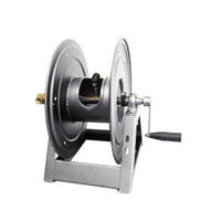 Hose Reel  w/ Whip Hose (6 Position Lock & Friction Break) - 3/8" x 50m